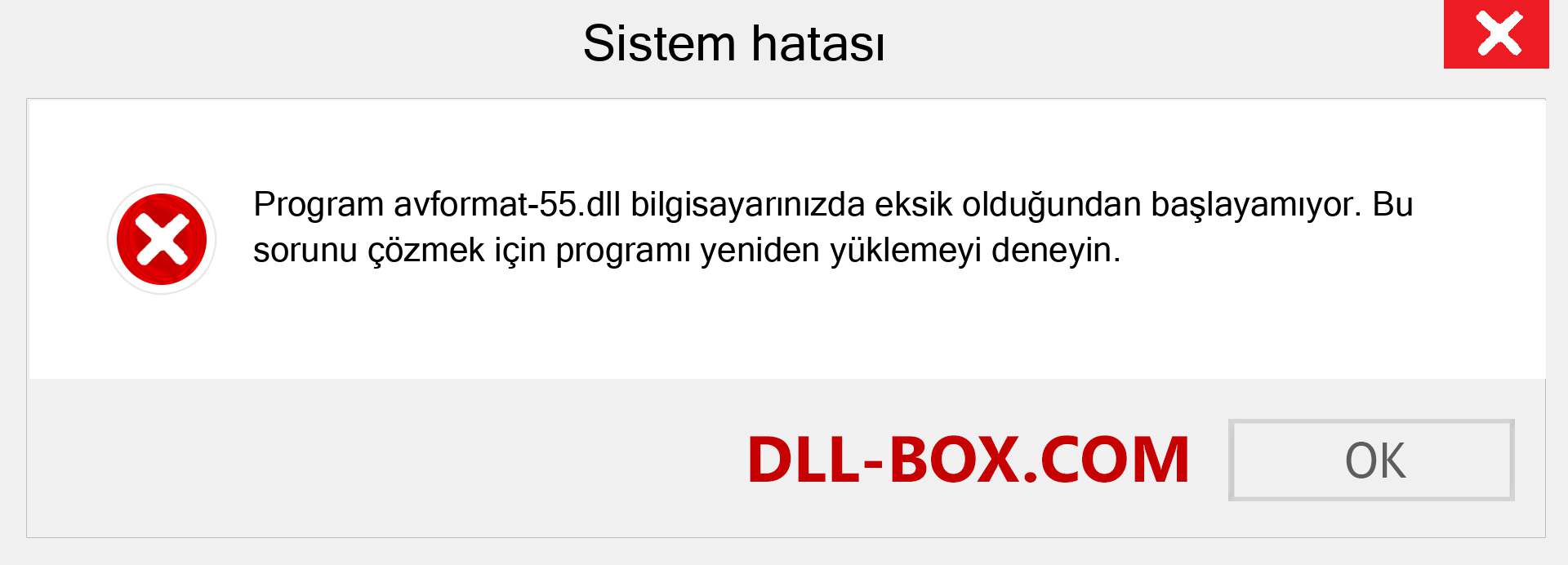 avformat-55.dll dosyası eksik mi? Windows 7, 8, 10 için İndirin - Windows'ta avformat-55 dll Eksik Hatasını Düzeltin, fotoğraflar, resimler